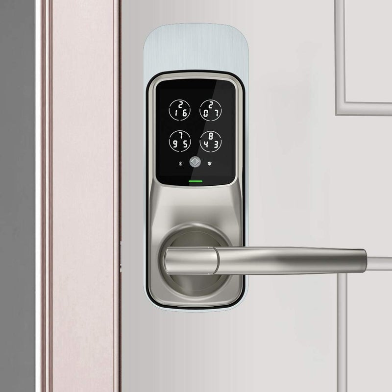Lockly Smart Door Lock Cover Plate, Accessory for Lockly Smart Locks, Rust-Proof Stainless Steel for Hole Filler Plate - Satin Nickel (PGA006SN) - Image 4